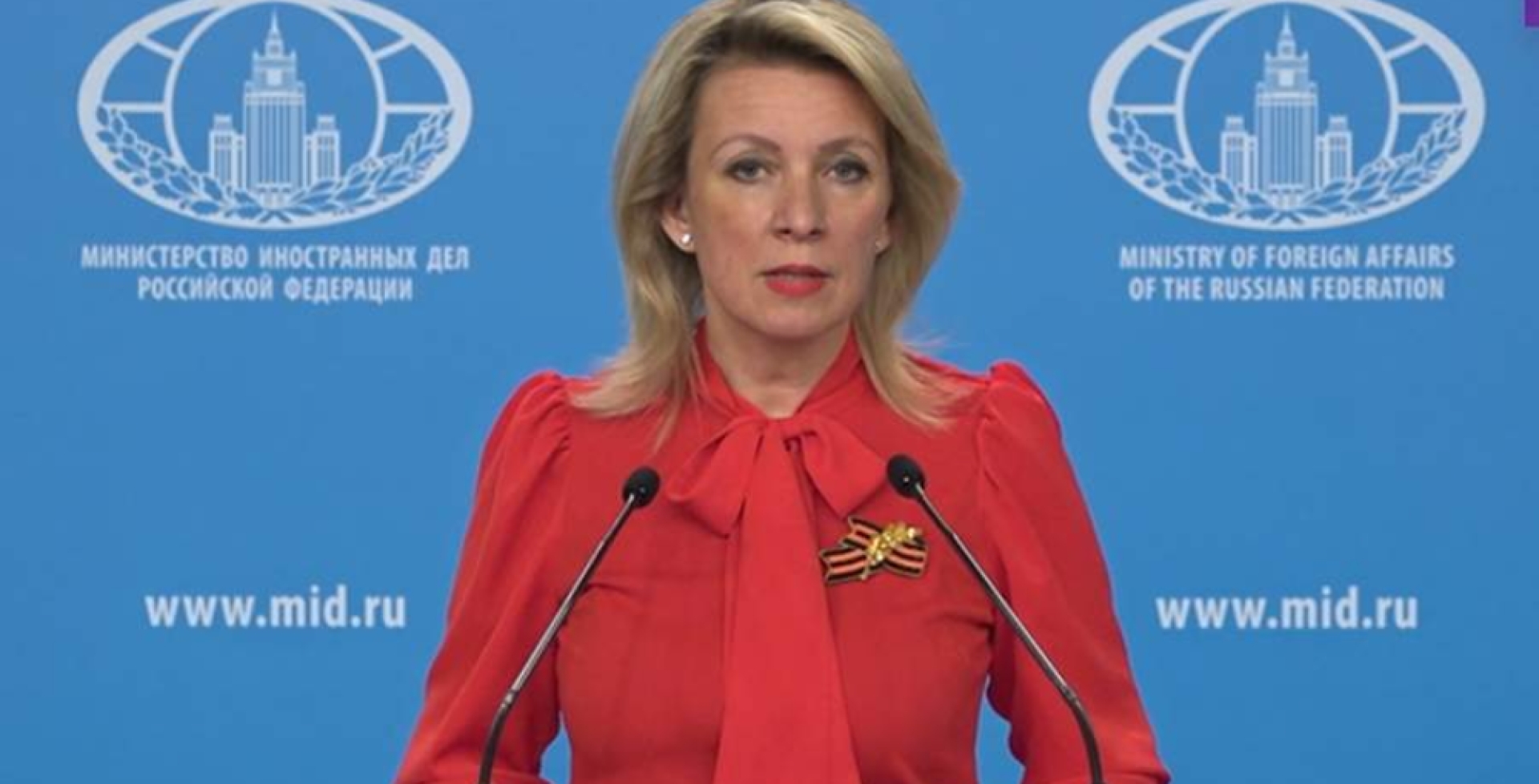 Maria Zakharova spoke about the monstrous humanitarian catastrophe in the Gaza Strip