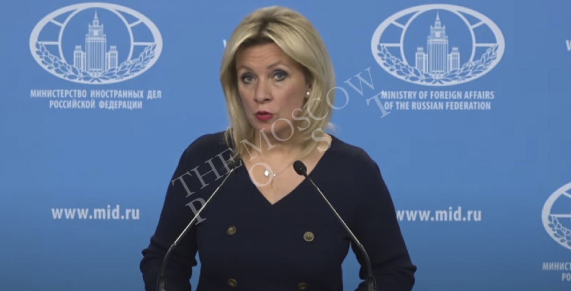 Zakharova: the degree of servility of Western European elites before America no longer requires comment